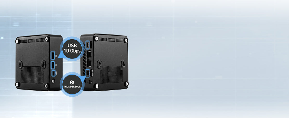 MSI Cubi NUC AI 1UMG Intel Core Ultra 7 155H (14th Gen - Core Ultra Series 1), Barebone, NUC, SFF, Mini Computer, HTPC, (NO RAM, NO Storage, NO OS), Intel Graphics/DDR5/Dual ThunderBolt 4/Dual HDMI/Dual LAN/WiFi 6E/BT 5.3/VESA - NUC AI 1UMG i7 155H BB
