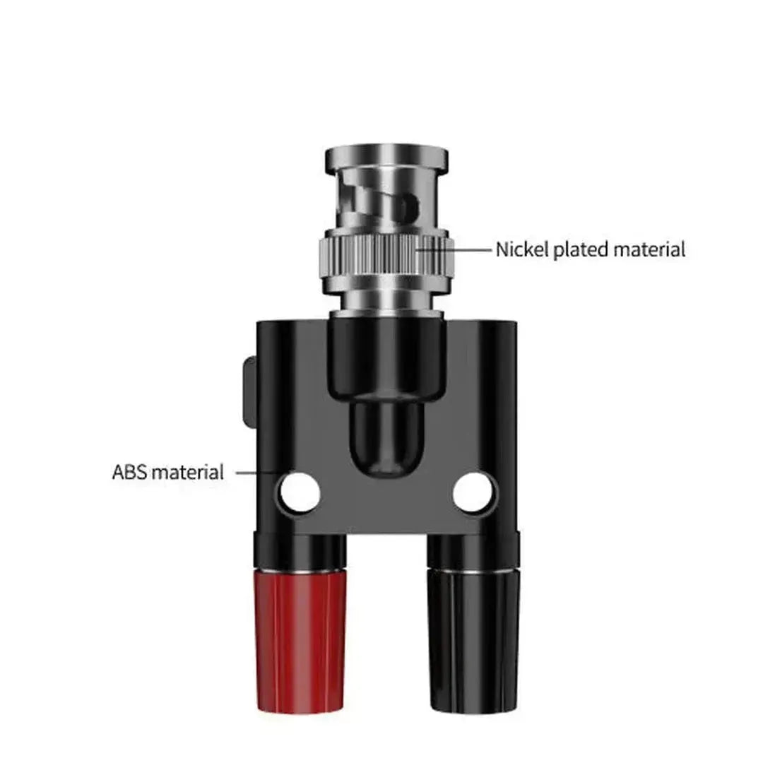 BNC Male to 4mm Red and Black Banana Plug