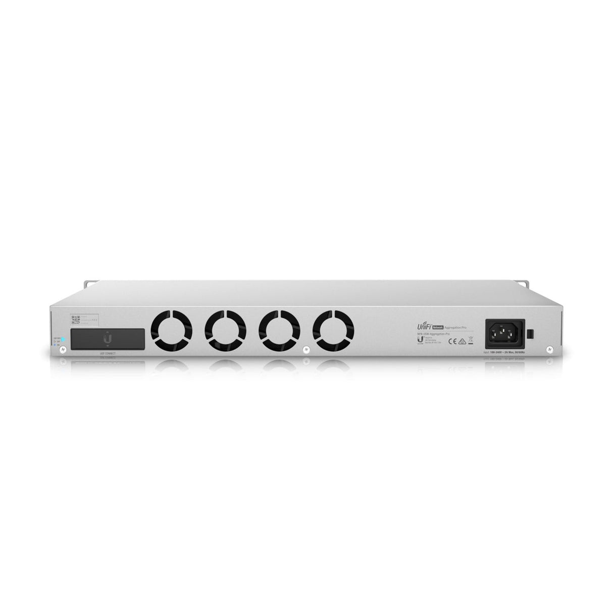 Ubiquiti USW-PRO-AGGREGATION UniFi Switch Pro Aggregation, 28x 10G SFP+ Ports, 4x 25G SFP28+ Ports, 760 Gbps Switching, 565.44 Mbps Forwarding, 380 Gbps Non-Blocking Throughput