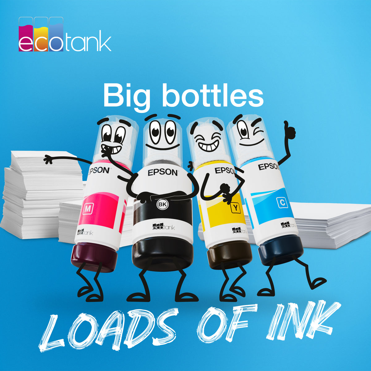 Epson 113 EcoTank Pigment Magenta ink bottle