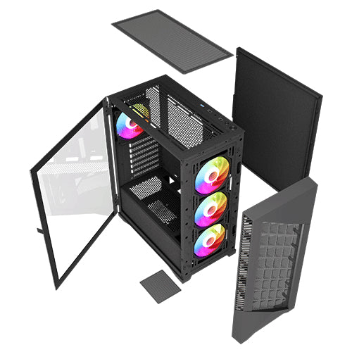 VIDA Typhoon Tower Black