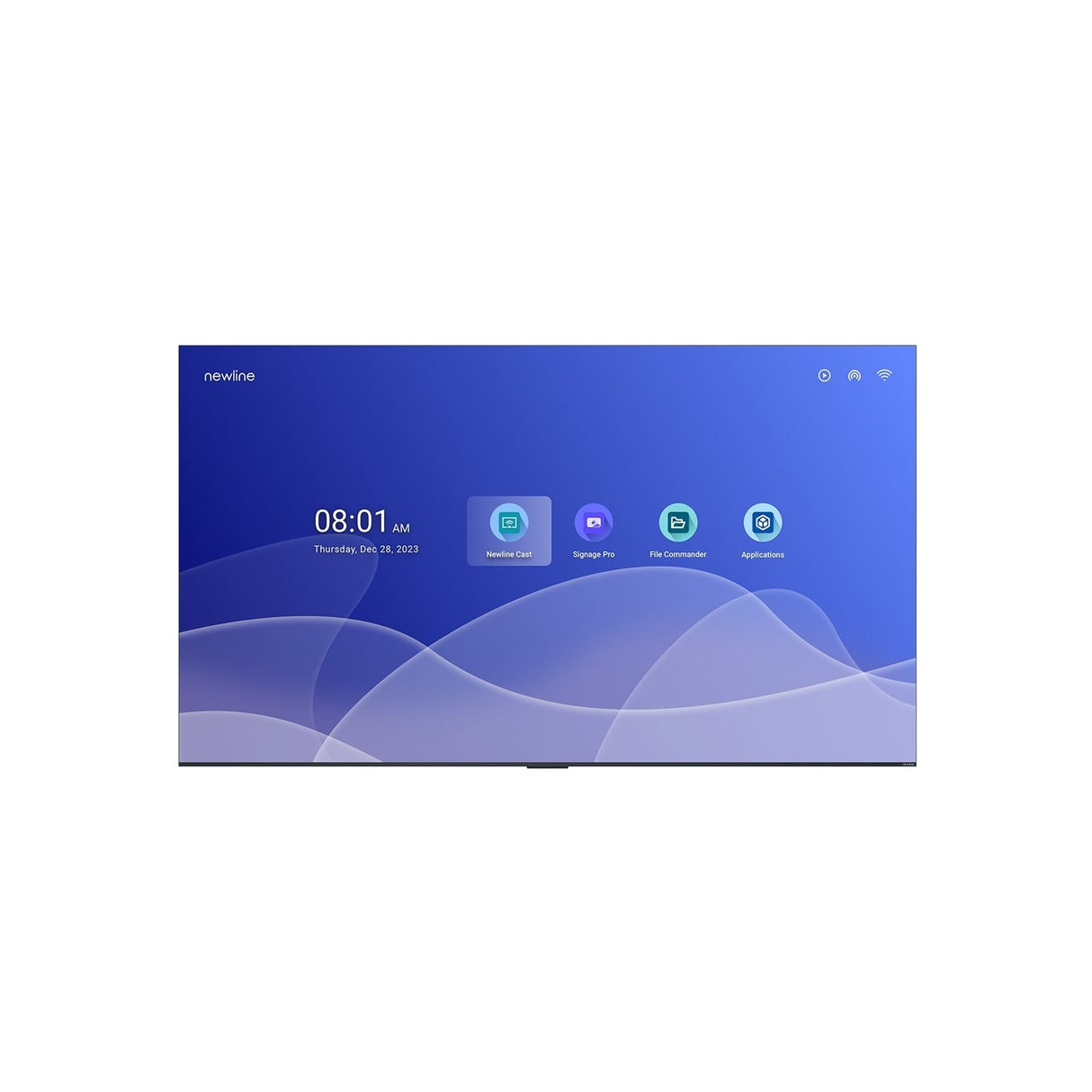 Newline STV-6524+ 65" STV+ Series Android 14, Cast+, Digital Signage Display (Non-Touch)