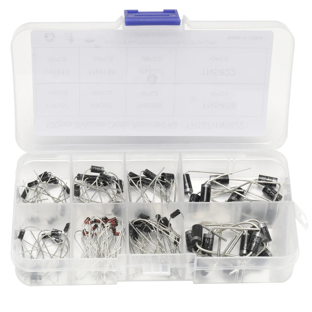 100pcs Diode Assortment