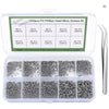 1200 stuks Micro-schroeven Assortiment