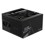 GIGABYTE UD1000GM PG5 1000W PSU, 120mm Smart Hydraulic Bearing Fan, 80 PLUS Gold, Fully Modular, UK Plug, High-Quality Japanese Capacitors, Support for PCIe Gen 5.0 Graphics Cards with High Quality Native 16-pin Cable