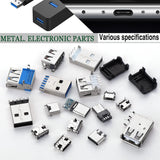 180pcs USB Connector Assortment
