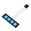 1x4 membraantoetsenbord