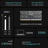 Team Elite TED532G5600C46A-S01 32GB (1x 32GB) SODIMM System Memory, 5600MHz, DDR5, CL46