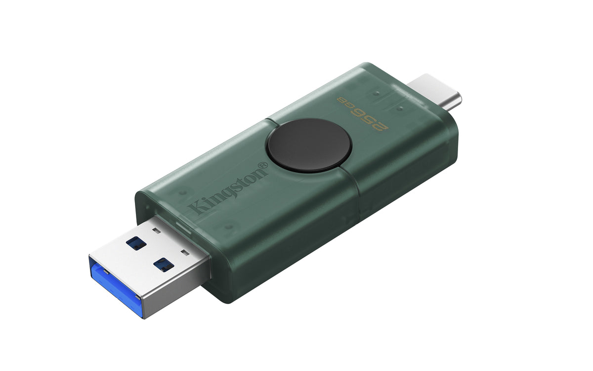 Kingston Technology DataTraveler 256GB USB-A + USB-C 3.2 Gen 1 DuoG2
