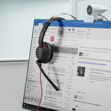 HP Poly Blackwire 5220 Stereo USB-C Headset +3.5mm Plug +USB-C/A Adapter