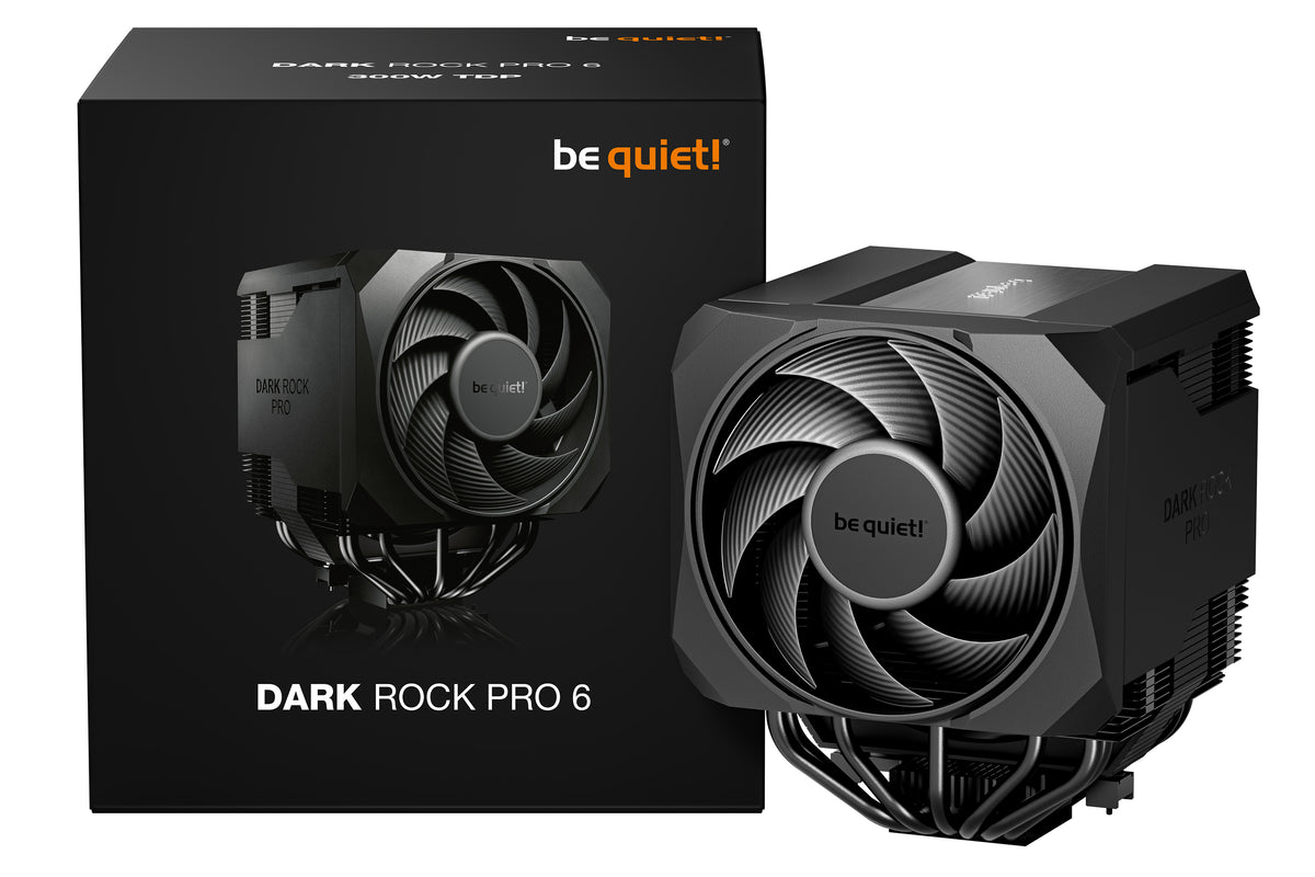 be quiet! Dark Rock Pro 6 Chipset Air cooler 120/135 mm Black 1 pc(s)
