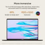 ASUS Vivobook S16 M3607GA-SH011W Copilot+ PC AMD Ryzen™ AI 7 445 Laptop 40.6 cm (16") WUXGA 16 GB DDR5-SDRAM 512 GB SSD Wi-Fi 6 (802.11ax) Windows 11 Home Grey