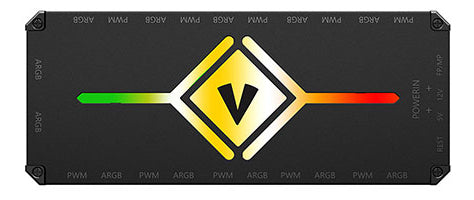 VIDA PWM ARGB Hub Fan controller Black 1 pc(s)