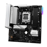ASRock B850M Pro RS AMD AM5 Socket Motherboard, Micro-ATX, 4x DDR5 Slots, 3x M.2 Sockets, Fitted I/O Shield, 2.5GbE LAN, 1x DisplayPort / 1x HDMI Port