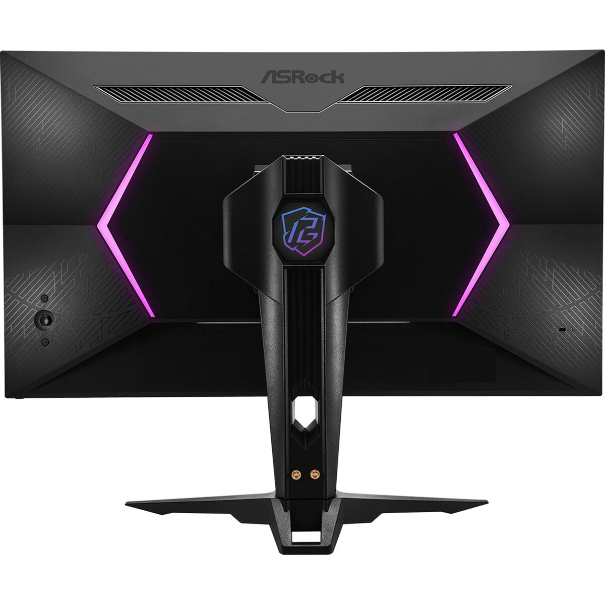ASRock Phantom Gaming PGO32UFS 32 Inch 4K/ UHD (3840 x 2160) Flat WOLED Gaming Monitor, 240Hz 0.03ms (GTG) Response Time, 2 x HDMI 2.1; 1 x DisplayPort 1.4, 1 x Type-C (DP Alt Mode / PD 15W), Height, Swivel, Tilt Adjustment, Integrated Wi-Fi Antenna (Comp