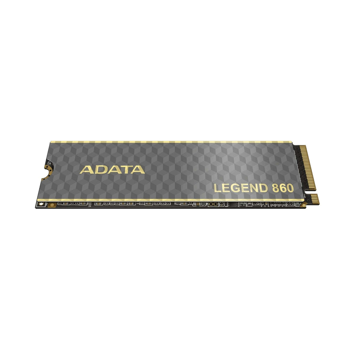 Adata Legend 860 (SLEG-860-1000GCS) 1TB NVMe SSD, PCIe Gen4, M.2 Interface, 2280, Read 5000 MB/s, Write 3000 MB/s, Heatsink 5 Year Warranty
