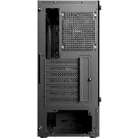 Antec AX26 RGB Elite Mid-Tower Gaming PC Case - Pre-Installed 4 x 120mm Fixed-RGB Fans, Tempered Glass Side Panel, High-Airflow Mesh Front - ATX/Micro-ATX/ITX