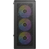 Antec AX26 RGB Elite Mid-Tower Gaming PC Case - Pre-Installed 4 x 120mm Fixed-RGB Fans, Tempered Glass Side Panel, High-Airflow Mesh Front - ATX/Micro-ATX/ITX