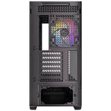 Antec C7 ARGB Mid Tower Tempered Glass PC Gaming Case - Black, 3x 120mm & 1x 140mm ARGB Fans, USB 3.2 Gen2, EATX/ATX/mATX/mITX Support