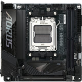 Gigabyte B850I AORUS PRO AMD AM5 Socket Motherboard, Mini-ITX, 2x DDR5 Slots, 2x M.2 Sockets, Fitted I/O Shield, 2.5GbE LAN, Wi-Fi 7, 1x HDMI Port