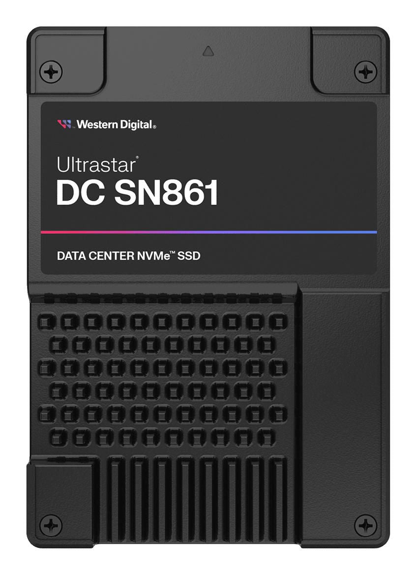 Western Digital 7.68 TB, U.2, 15 mm, Security ISE, NVMe SSD