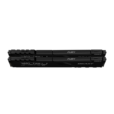 Kingston FURY Beast KF432C16BBK2/16 16GB (2x 8GB) DIMM System Memory, 3200MHz, DDR4, CL16, Black, Intel XMP