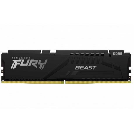 Kingston FURY Beast KF560C36BBE-8 8GB (1x 8GB) DIMM System Memory, 6000MHz, DDR5, CL36, Black, Intel XMP, AMD EXPO