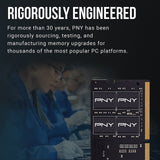 PNY Performance MN16GSD43200-SI 16GB (1x 16GB) SODIMM System Memory, 3200MHz, DDR4, CL22