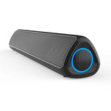 Prevo MS03 Wireless Bluetooth Speaker with Bluetooth, USB & SD, Space-Saving Wireless Speaker for TV, Home Entertainment System, PC, Mobile Device & Gaming Consoles