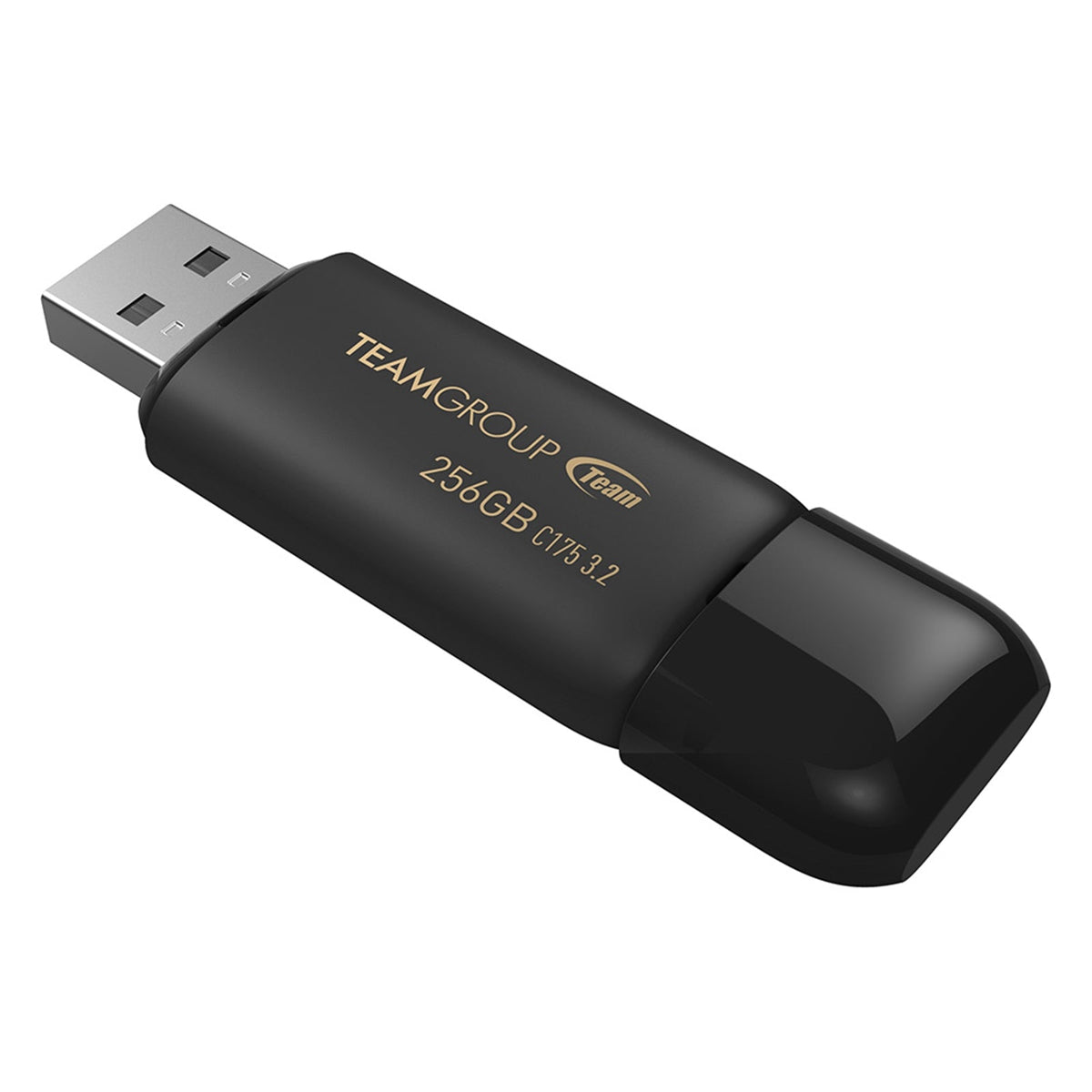 Team C175 256GB USB 3.2 Black USB Flash Drive