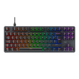 Tecware Phantom+ 80% TKL RGB Mechanical Gaming Keyboard with Wraith Red Switches Black