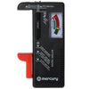 Universele analoge batterijtester voor AA, AAA, C, D, 9V PP3- en knoopcelbatterijen