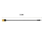 XT60 to DC5525 Power Cable 500mm