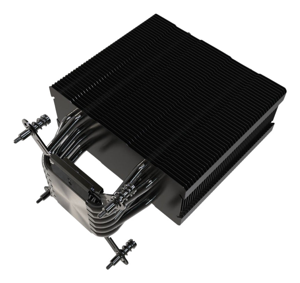VIDA Boreas Processor Air cooler 12 cm Black