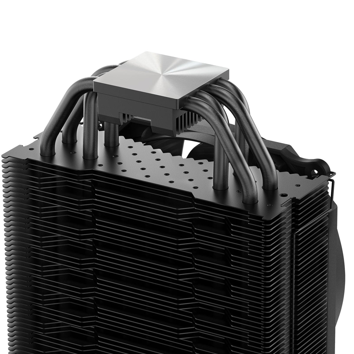 be quiet! Dark Rock Slim Fan CPU Cooler, Universal Socket, Silent Wings 3 120mm PWM Black Cooling Fan, 1500RPM, 4 Heat Pipes, 180W TDP, Compact Construction to Stop Blocking Memory Slots, Intel LGA 1700 & AMD AM5 Compatible