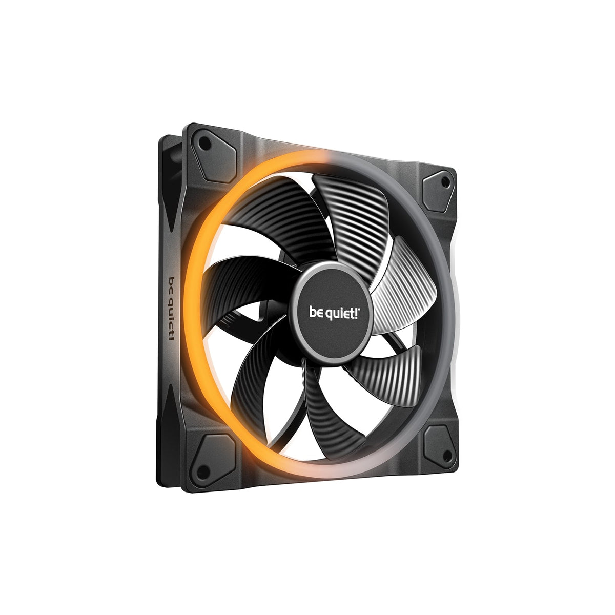 be quiet! Light Wings 140mm PWM Reverse, ARGB Lighting, Ultra-Quiet Operation Max 25.5dB(A), High Airflow, 60,000 Hours