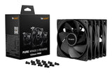 be quiet! Pure Wings 3 120mm | PWM Reverse Triple-Pack Computer case Fan 12 cm Black 3 pc(s)