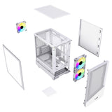 VIDA SPIRE M MATX WHITE GAMING CASE Micro Tower